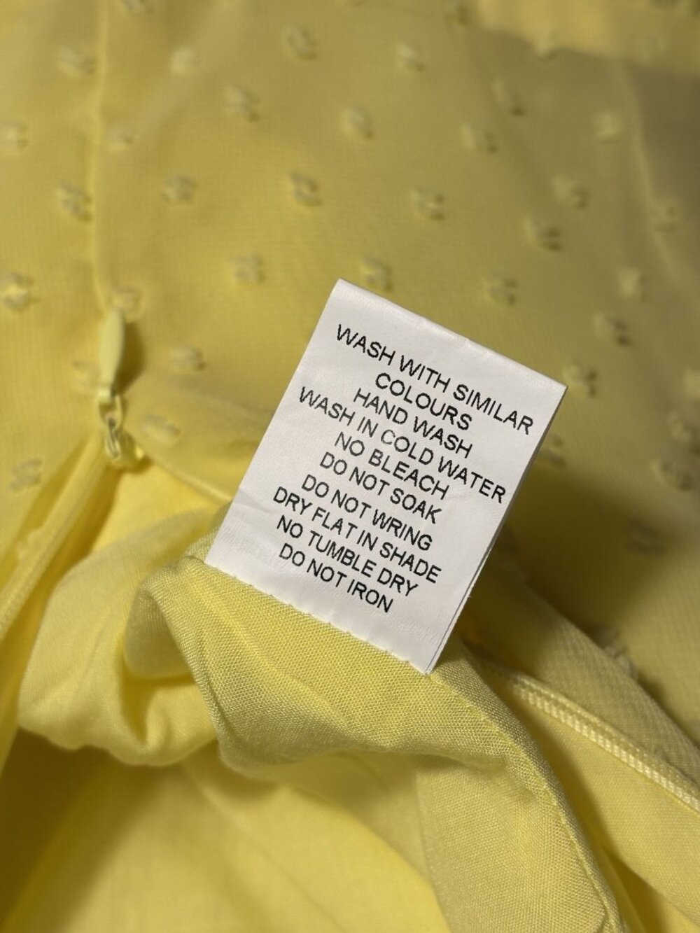 Hello Molly Face On Magazines Strapless Yellow Mini Dress Ruffle Hem Ruching - Picture 12 of 13